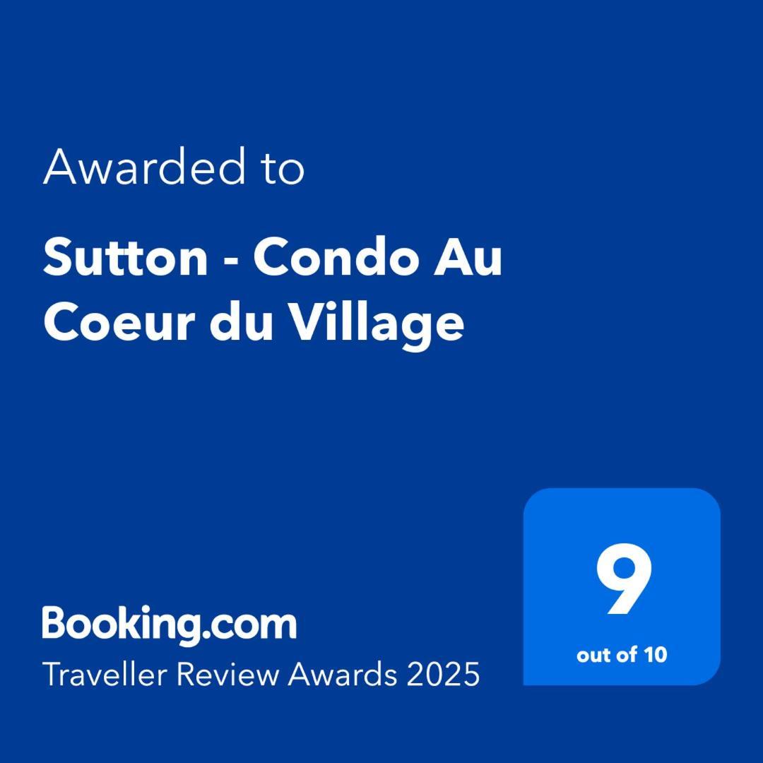 Sutton - Condo Au Coeur Du Village Ngoại thất bức ảnh